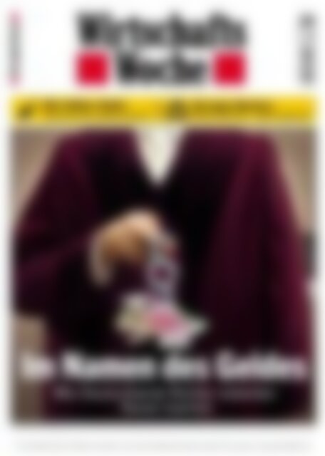 Wirtschaftswoche Ausgabe vom 2014-03-31 (Vorschau)