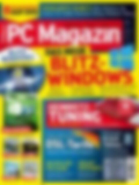 PC Magazin Classic XXL Das neue Blitz-Windows (Vorschau)