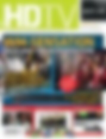 HDTV WM-Sensation: Bild und Ton in Perfektion (Vorschau)