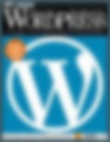 SFT PRAXIS: „Das große Wordpress-Handbuch“ Das große Wordpress-Handbuch (Vorschau)