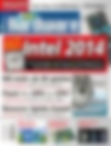 PC Games Hardware Magazin Intel 2014 (Vorschau)