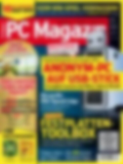 PC Magazin Classic XXL Anonym-PC auf USB-Stick (Vorschau)