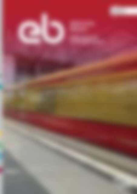 eb - Elektrische Bahnen Eröffnung der ersten Etappe der Durchmesserlinie Zürich (Vorschau)
