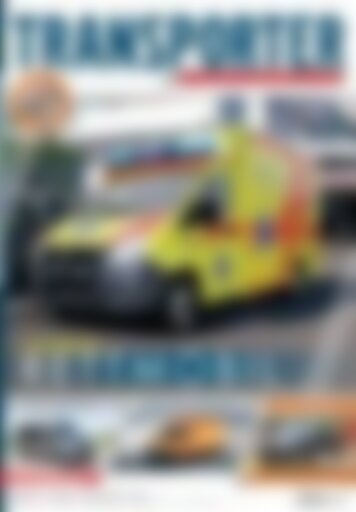TRANSPORTER Fachmesse: Rettmobil (Vorschau)