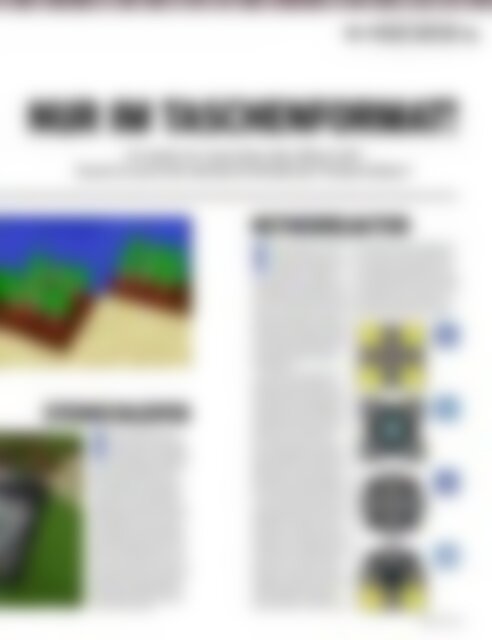 PC Games Guide "Der ultimative Minecraft Guide" Der ultimative Minecraft Guide (Vorschau)