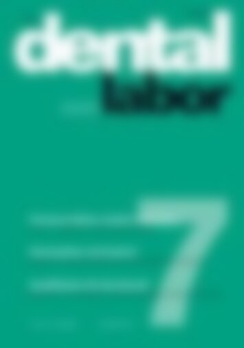 das dental labor Premium Aktion: Großer Praxistest (Vorschau)