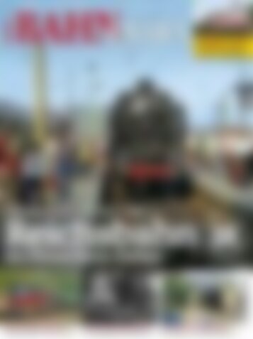 BAHN EXTRA Reichsbahn (Vorschau)