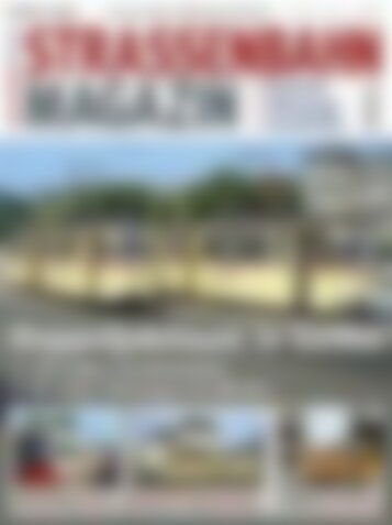 STRASSENBAHN MAGAZIN Doppeljubiläum in Gotha (Vorschau)