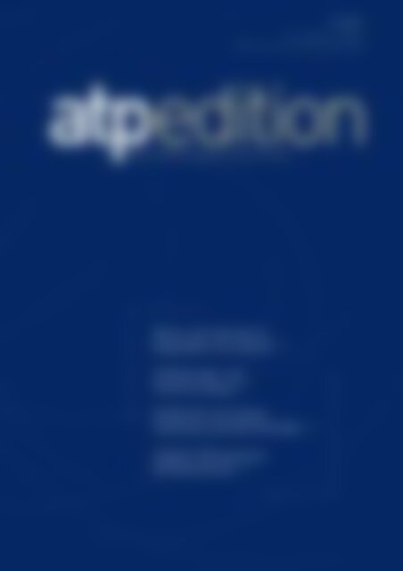 atp edition Wasser und Abwasser in Megastädten der Zukunft (Vorschau)