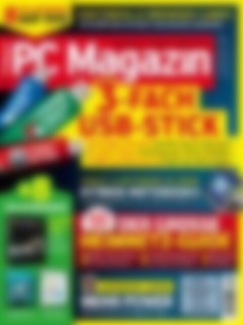 PC Magazin Classic XXL 3-fach-USB-Stick (Vorschau)