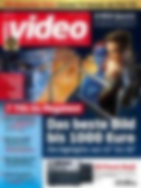 video Das beste Bild bis 1000 Euro (Vorschau)