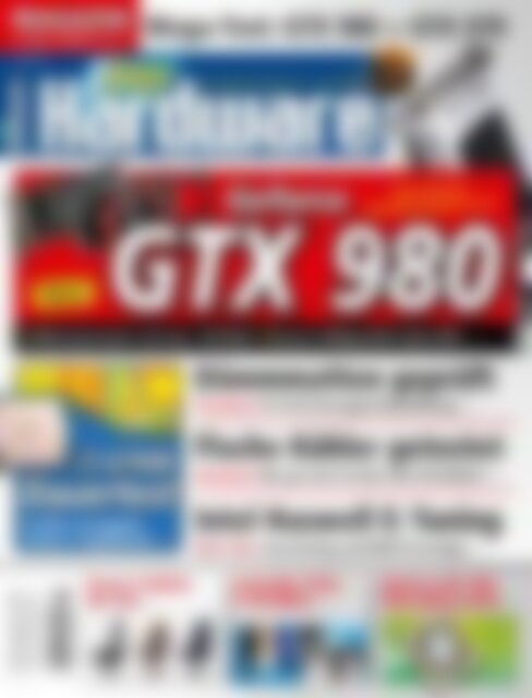 PC Games Hardware Magazin Geforce GTX 980 (Vorschau)