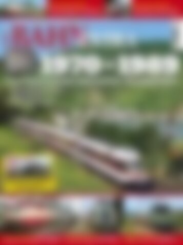 BAHN EXTRA 1970-1989: Zwei spannende Jahrzehnte Bundesbahn (Vorschau)