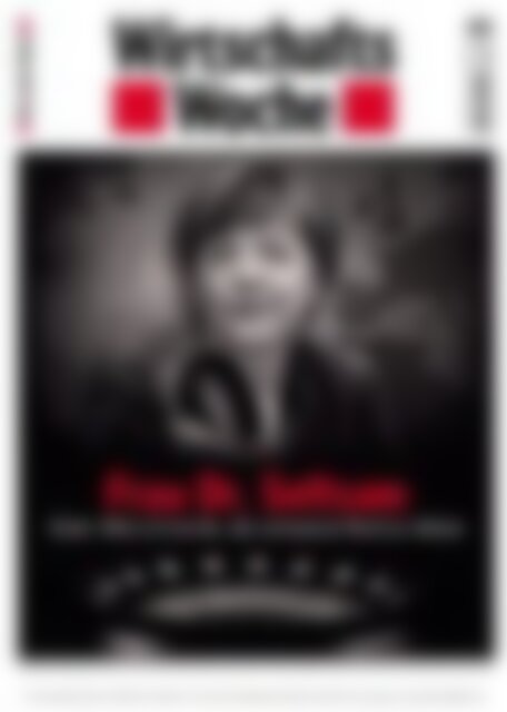 Wirtschaftswoche Ausgabe vom 27.10.2014 (Vorschau)