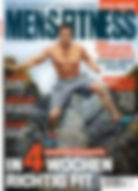 Men's Fitness In 4 Wochen richtig fit (Vorschau)