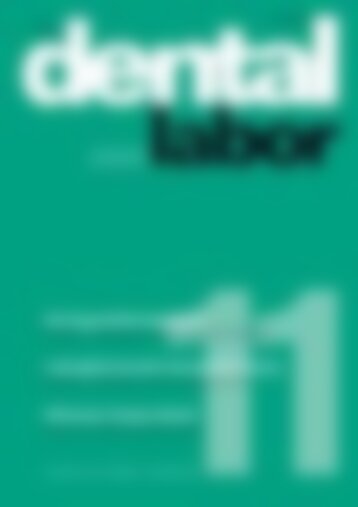 das dental labor Auf Augenhöhe begegnen (Vorschau)