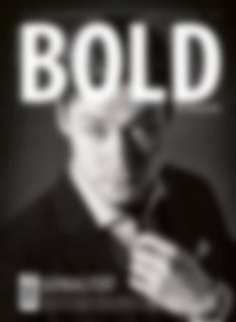 BOLD THE MAGAZINE No.28