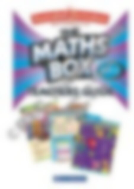 RIC-6939 Maths Box 4 Teachers Guide