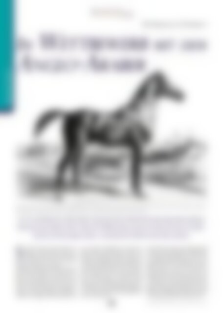 Arabische Pferde IN THE FOCUS Nr. 1/2020 (Vol. 21) - Preview