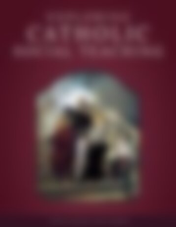 Exploring Catholic Social Teaching