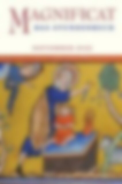 MAGNIFICAT September 2022