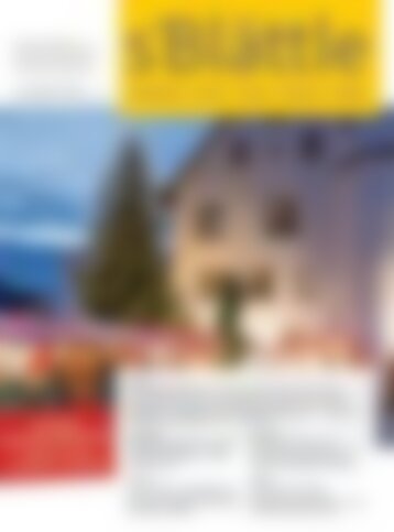 s'Blättle Nr. 47 - Do, 24. November 2022