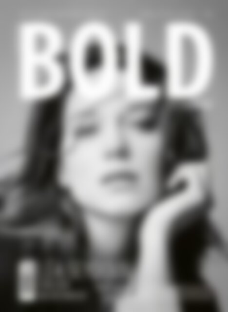 BOLD THE MAGAZINE No.62