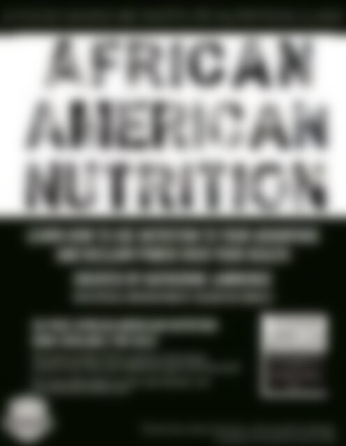African American Recipe Book (DEMO)