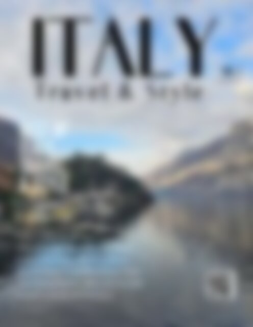 Italy Travel Style Vol. 1