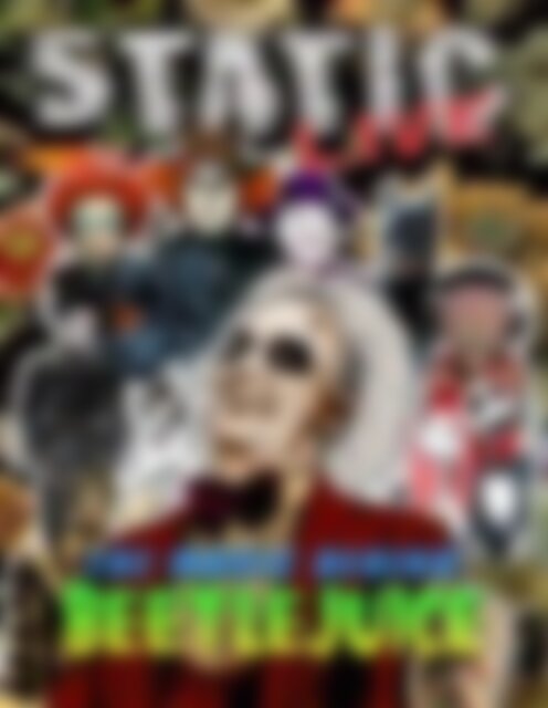 Static Magazine Static Live Magazine October 2024