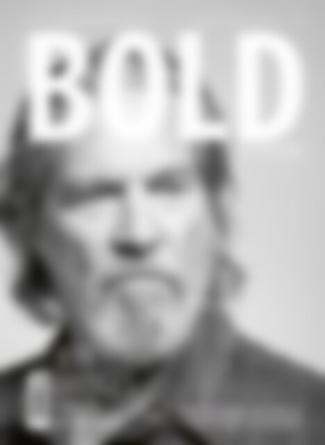 BOLD THE MAGAZINE No.72